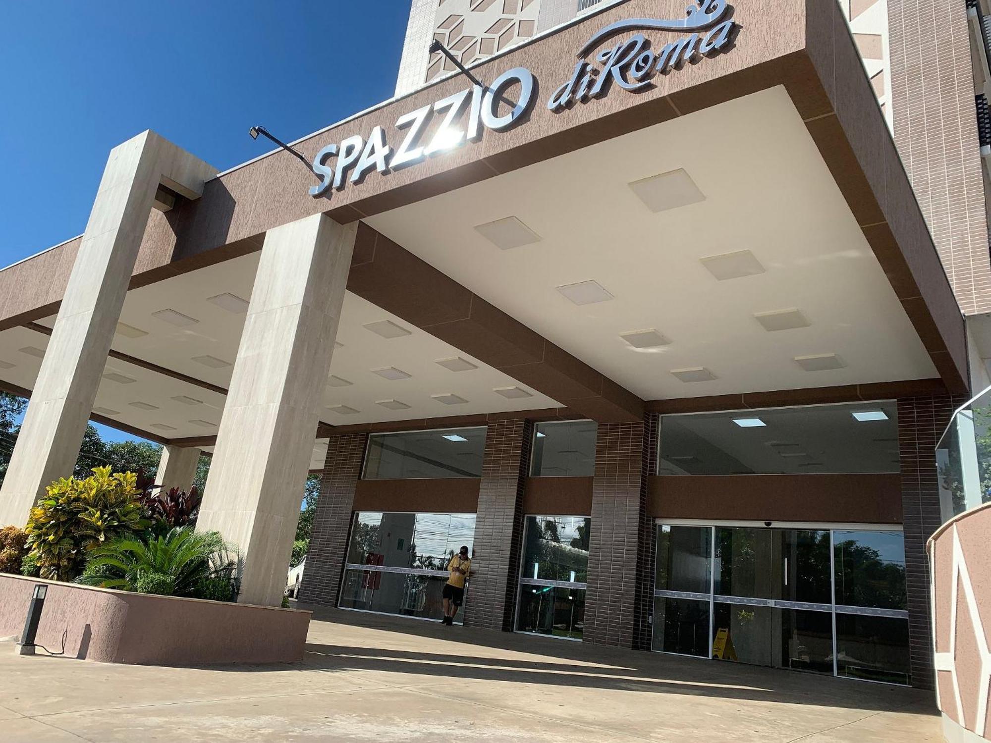 Hotel Spazzio Diroma Cafe Da Manha E Acesso Ao Acqua Park 卡达斯诺瓦斯 外观 照片