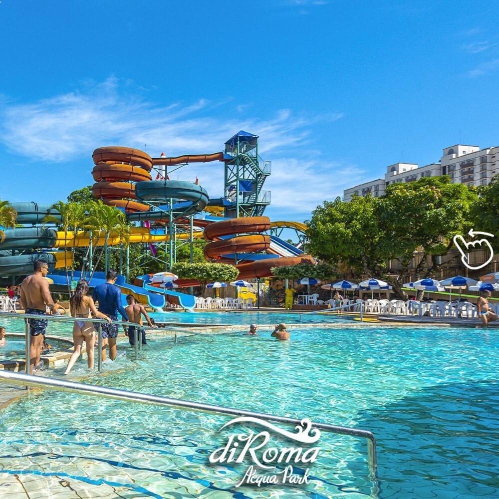 Hotel Spazzio Diroma Cafe Da Manha E Acesso Ao Acqua Park 卡达斯诺瓦斯 外观 照片