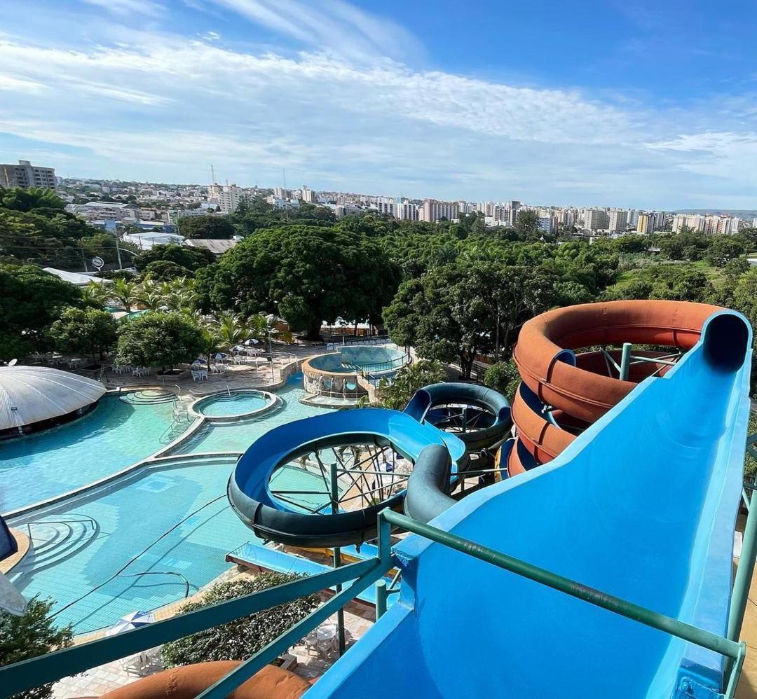 Hotel Spazzio Diroma Cafe Da Manha E Acesso Ao Acqua Park 卡达斯诺瓦斯 外观 照片