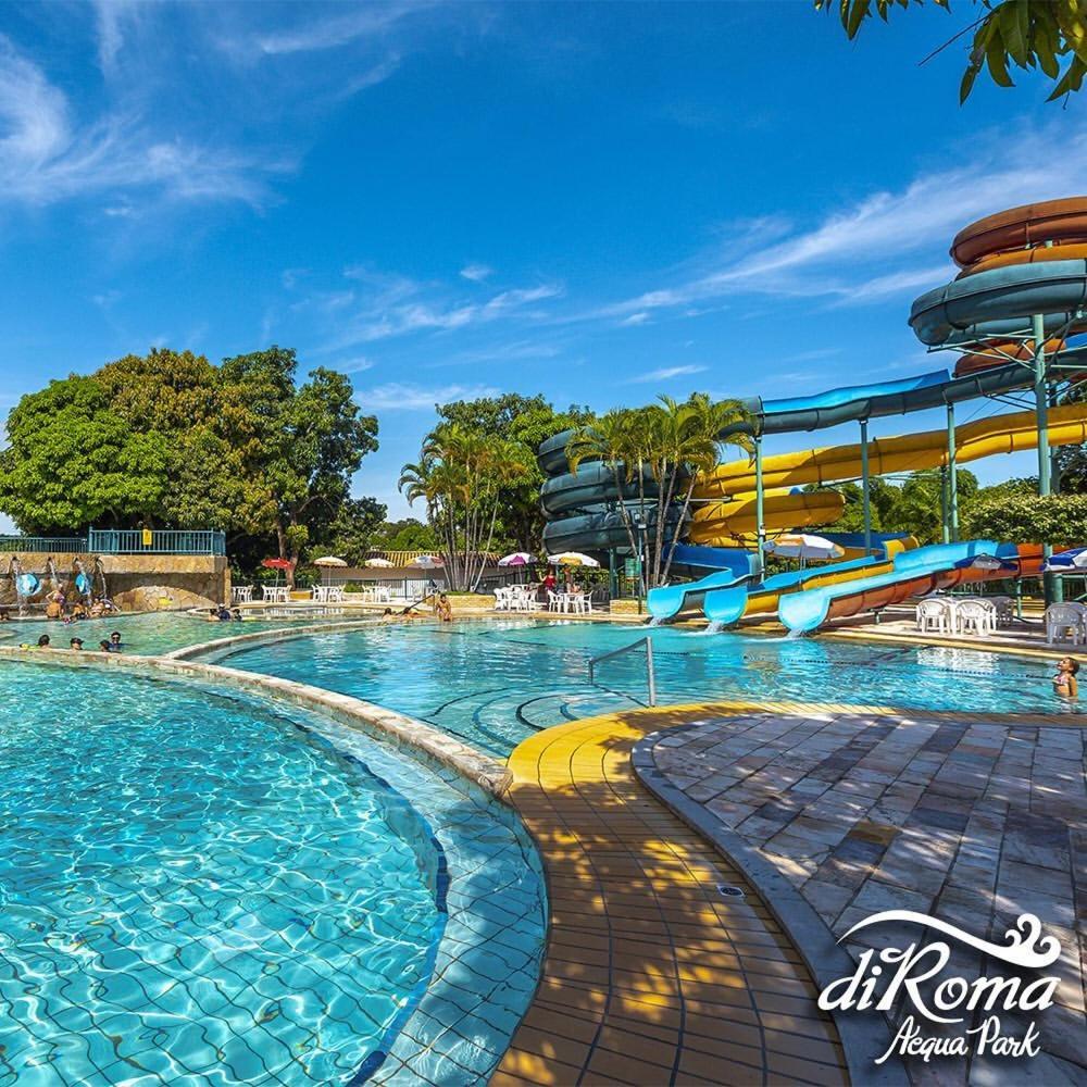 Hotel Spazzio Diroma Cafe Da Manha E Acesso Ao Acqua Park 卡达斯诺瓦斯 外观 照片